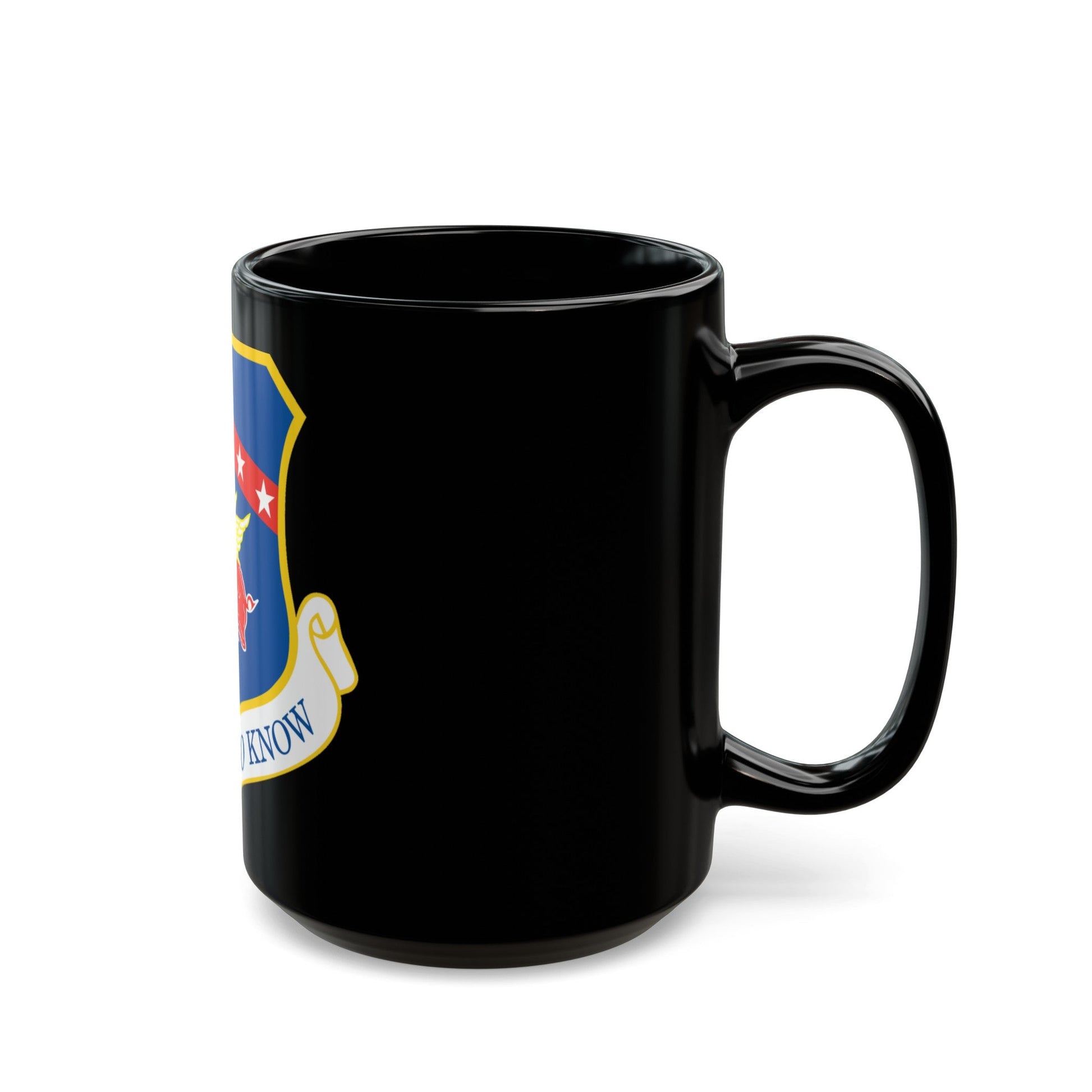188th Fighter Wing (U.S. Air Force) Black Coffee Mug-The Sticker Space
