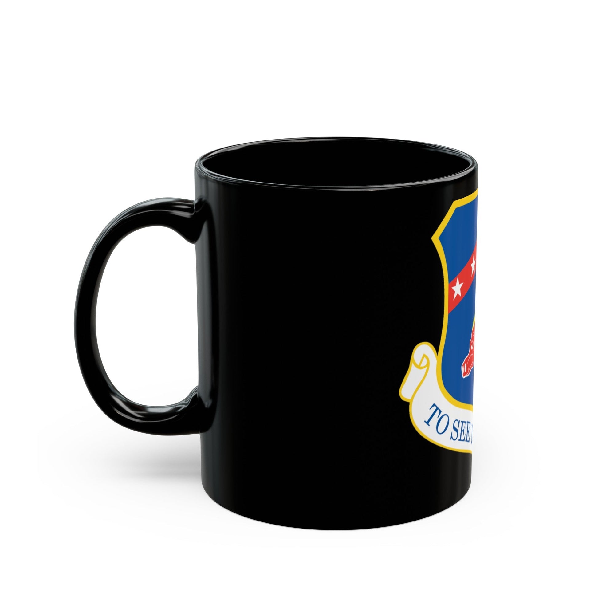 188th Fighter Wing (U.S. Air Force) Black Coffee Mug-The Sticker Space