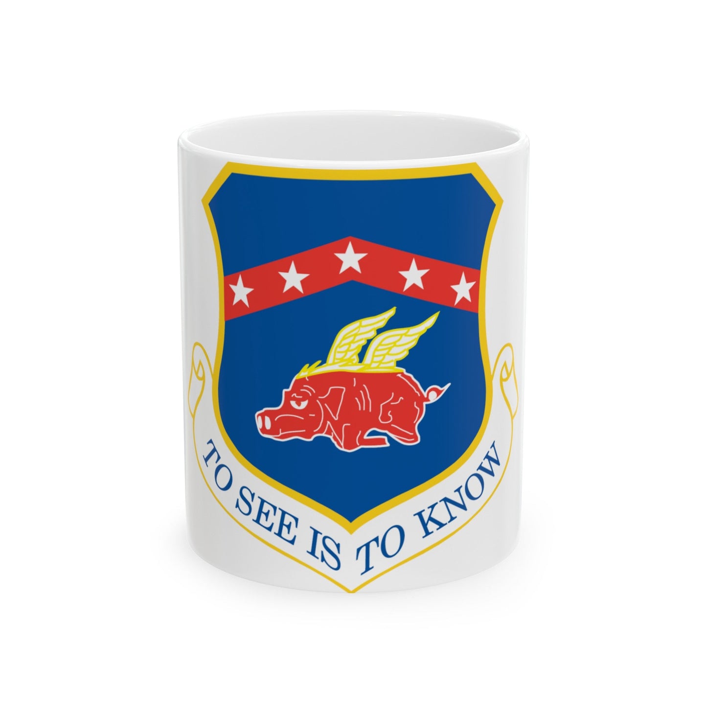 188th Fighter Wing (U.S. Air Force) White Coffee Mug-11oz-The Sticker Space
