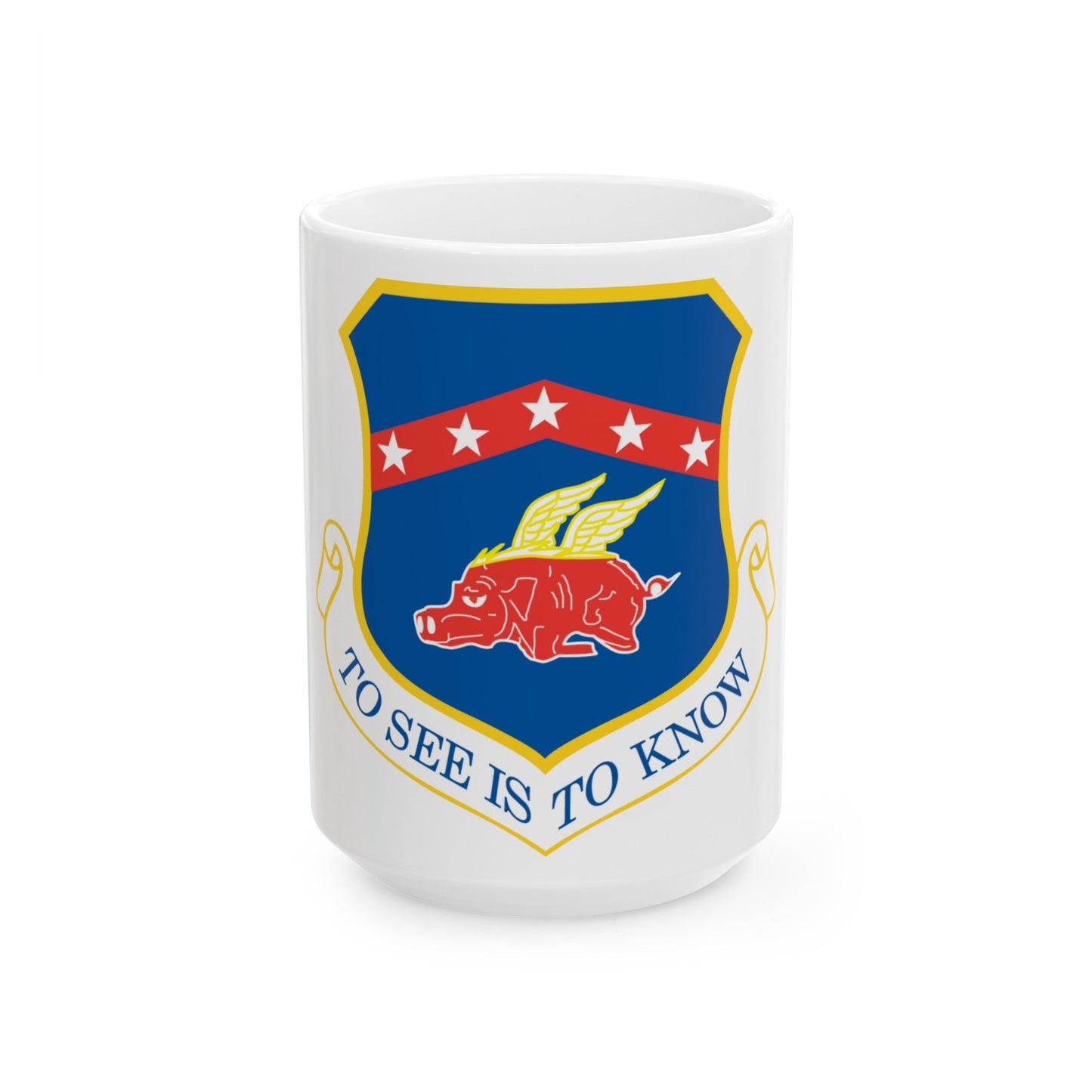 188th Fighter Wing (U.S. Air Force) White Coffee Mug-15oz-The Sticker Space