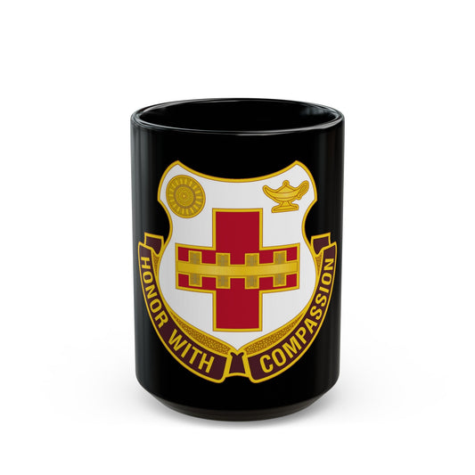 188th Medical Battalion (U.S. Army) Black Coffee Mug-15oz-The Sticker Space