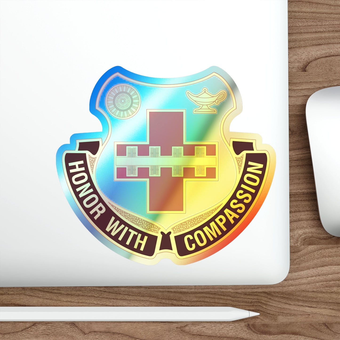 188th Medical Battalion (U.S. Army) Holographic STICKER Die-Cut Vinyl Decal-The Sticker Space