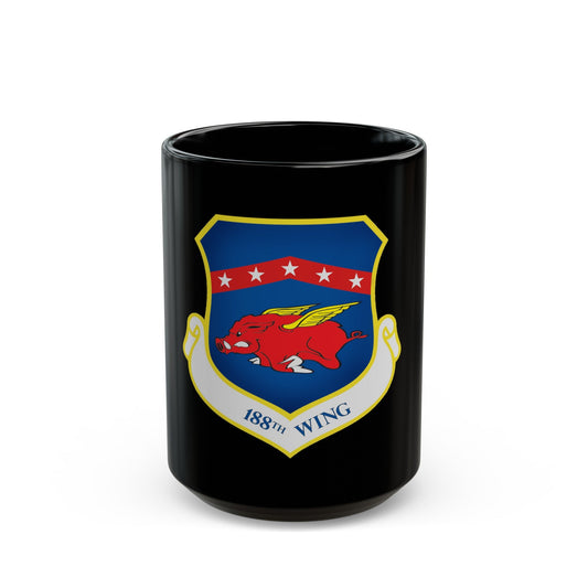 188th Wing (U.S. Air Force) Black Coffee Mug