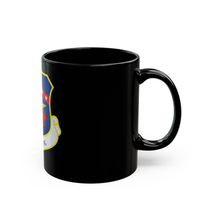 188th Wing (U.S. Air Force) Black Coffee Mug-The Sticker Space