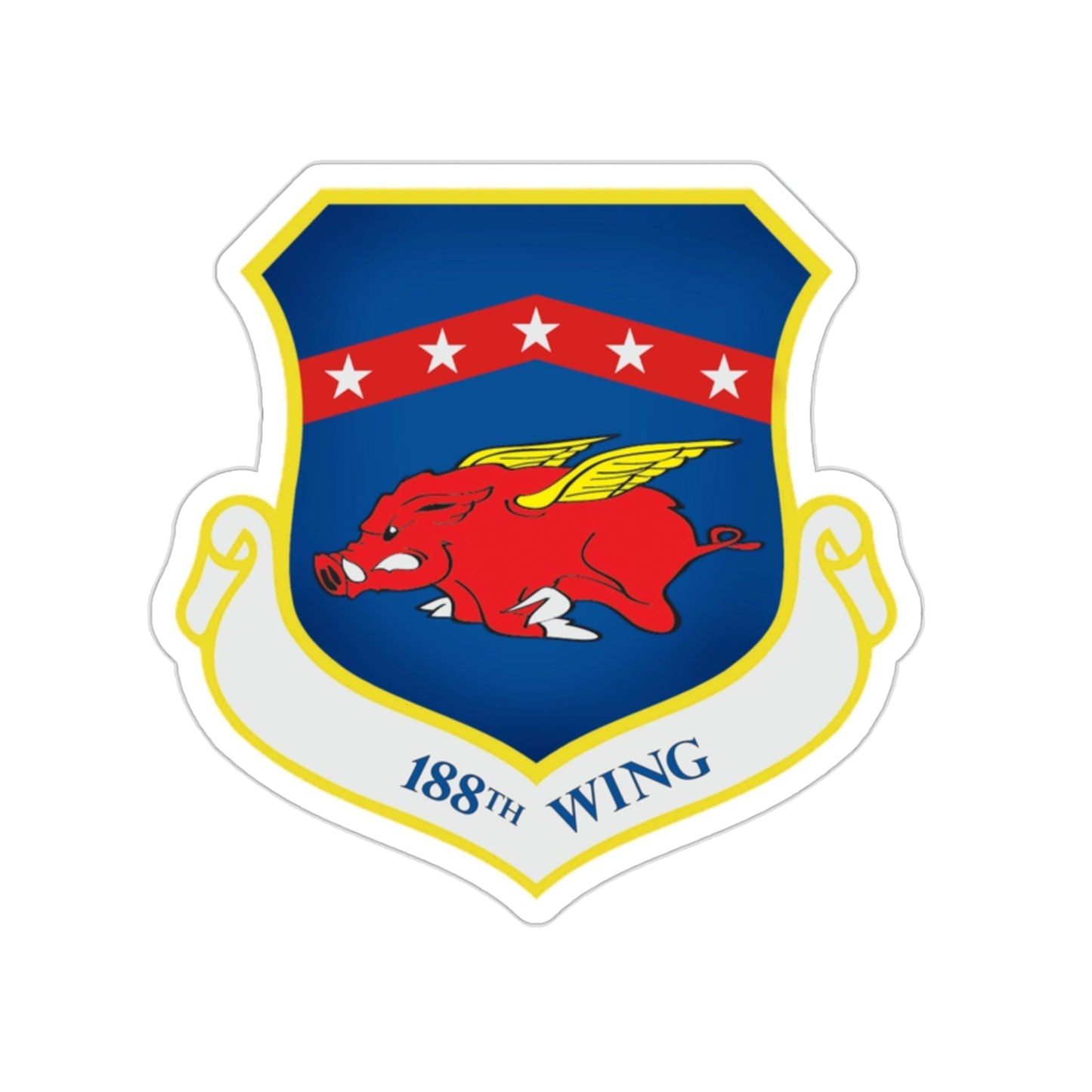 188th Wing (U.S. Air Force) STICKER Vinyl Die-Cut Decal-2 Inch-The Sticker Space