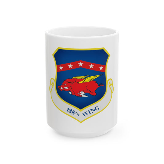 188th Wing (U.S. Air Force) White Coffee Mug