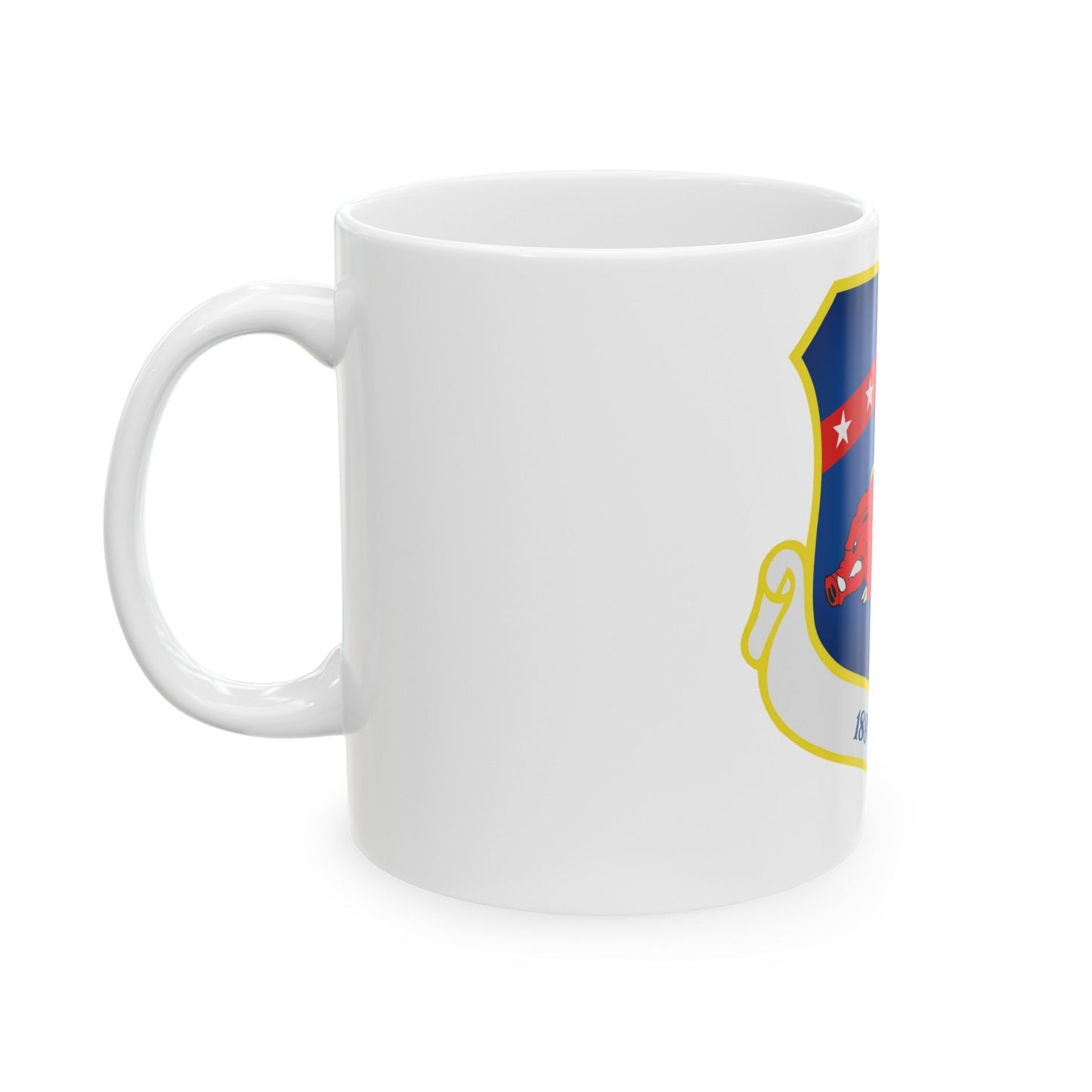 188th Wing (U.S. Air Force) White Coffee Mug-The Sticker Space