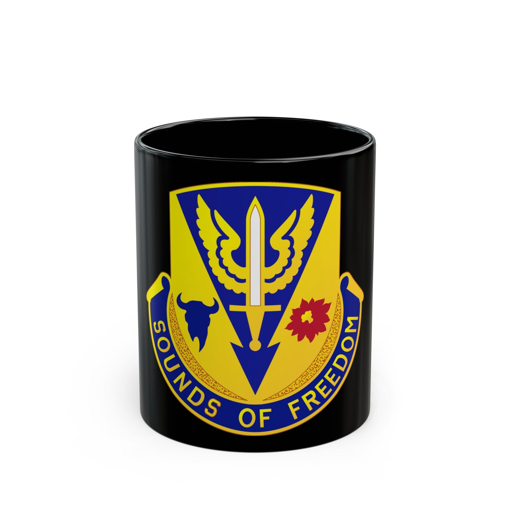 189 Aviation Regiment (U.S. Army) Black Coffee Mug-11oz-The Sticker Space