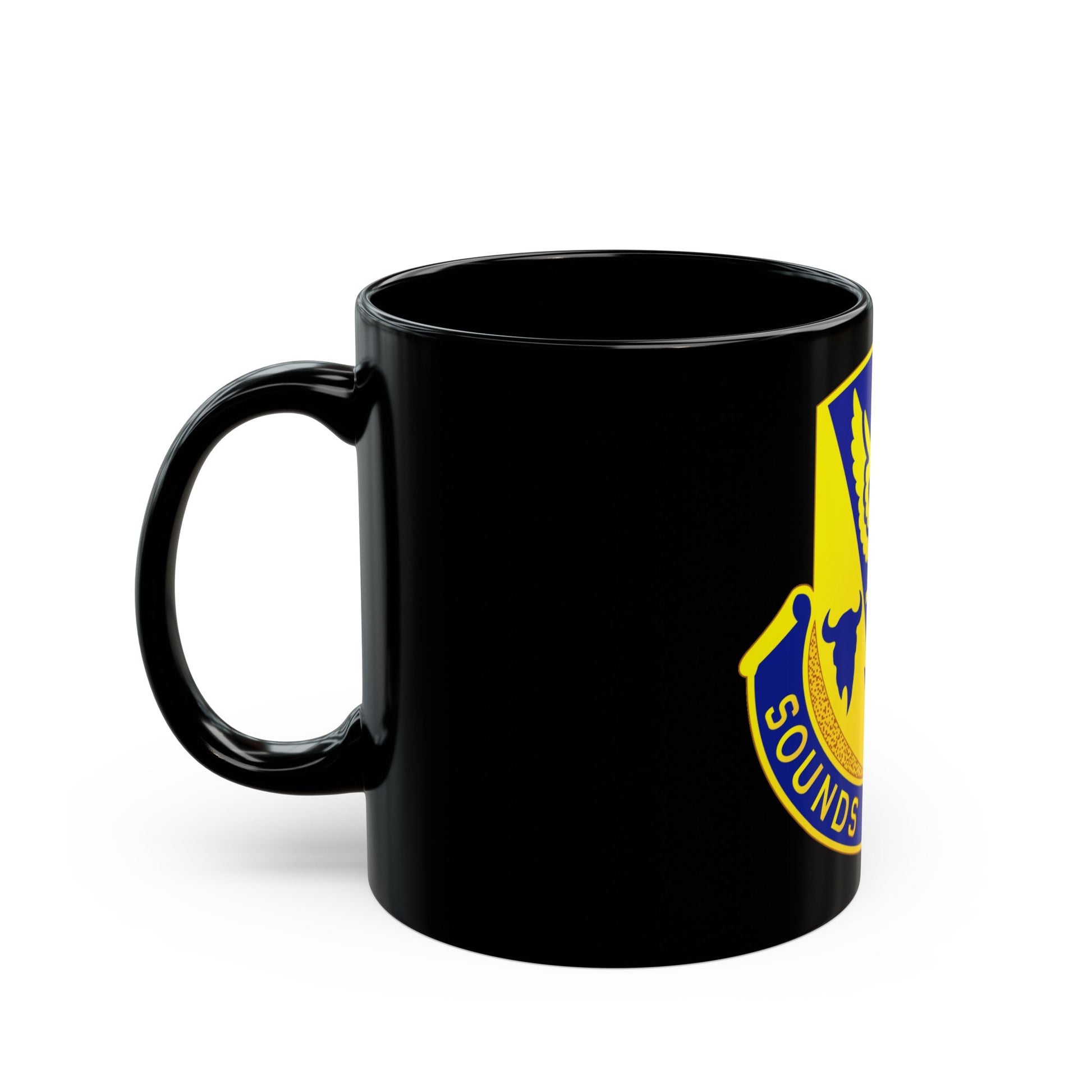 189 Aviation Regiment (U.S. Army) Black Coffee Mug-The Sticker Space