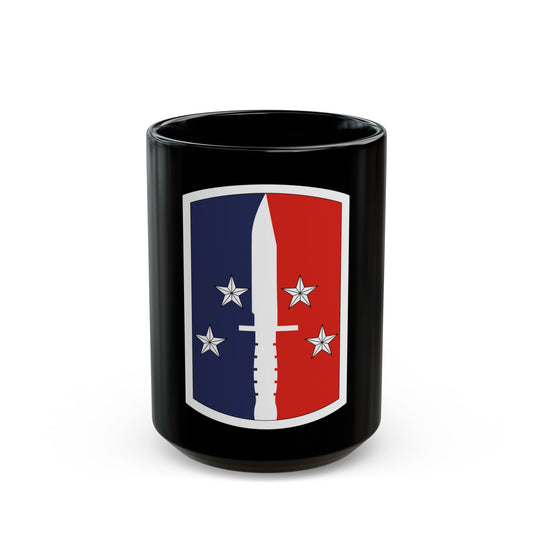 189th Infantry Brigade (U.S. Army) Black Coffee Mug-15oz-The Sticker Space