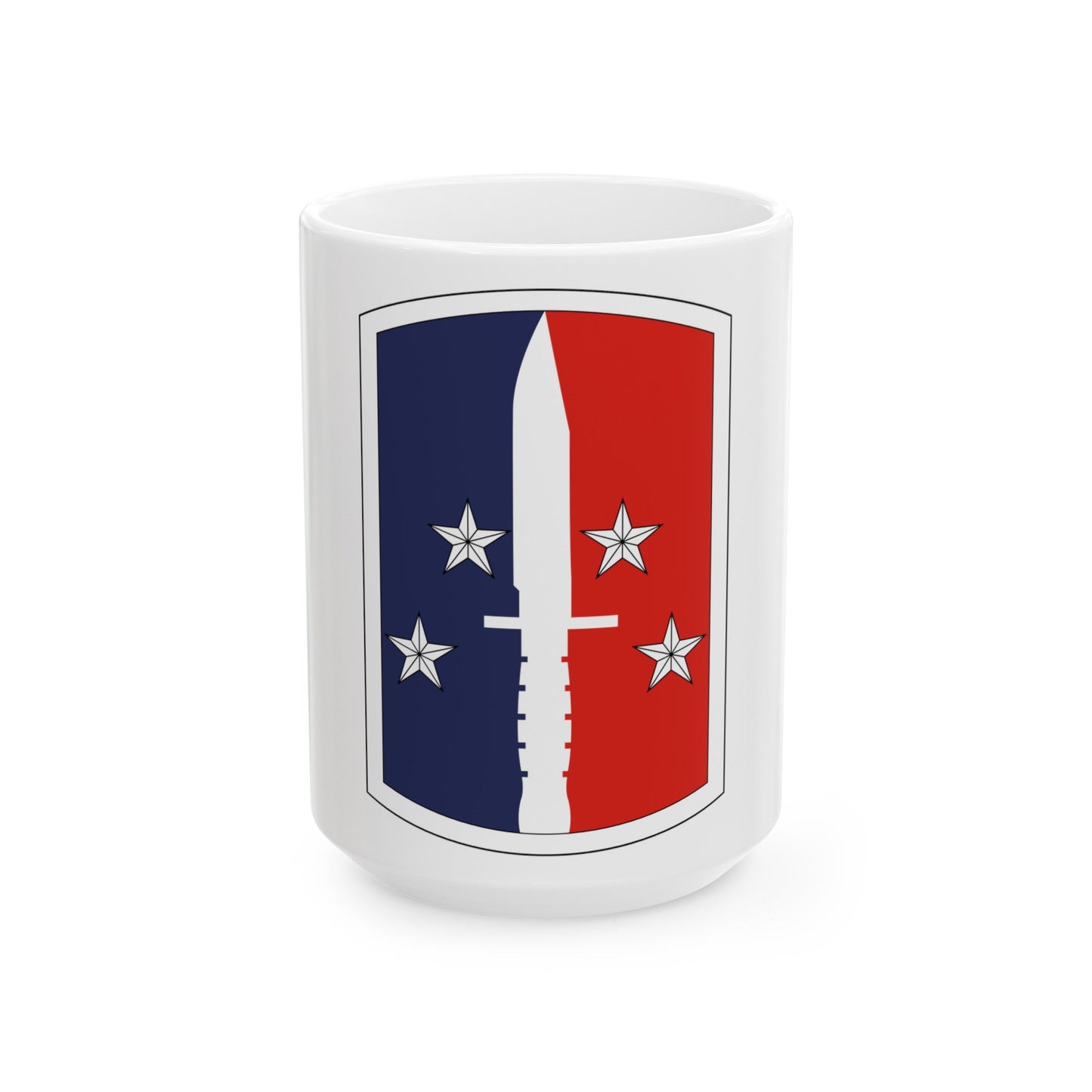 189th Infantry Brigade (U.S. Army) White Coffee Mug-15oz-The Sticker Space