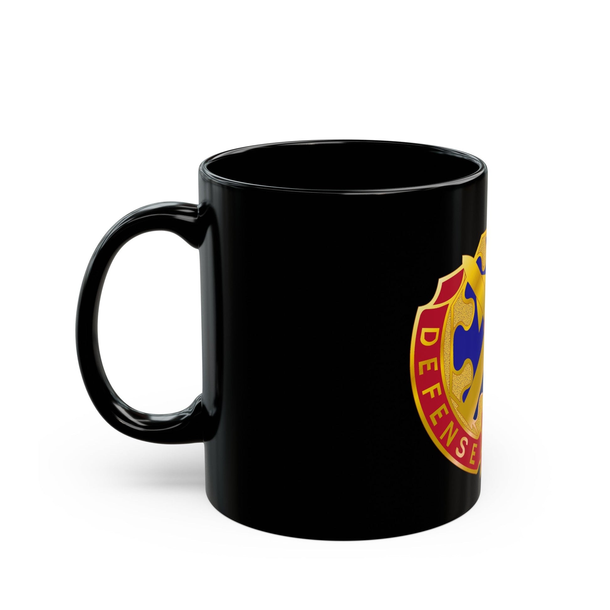 18th Air Defense Artillery Group (U.S. Army) Black Coffee Mug-The Sticker Space