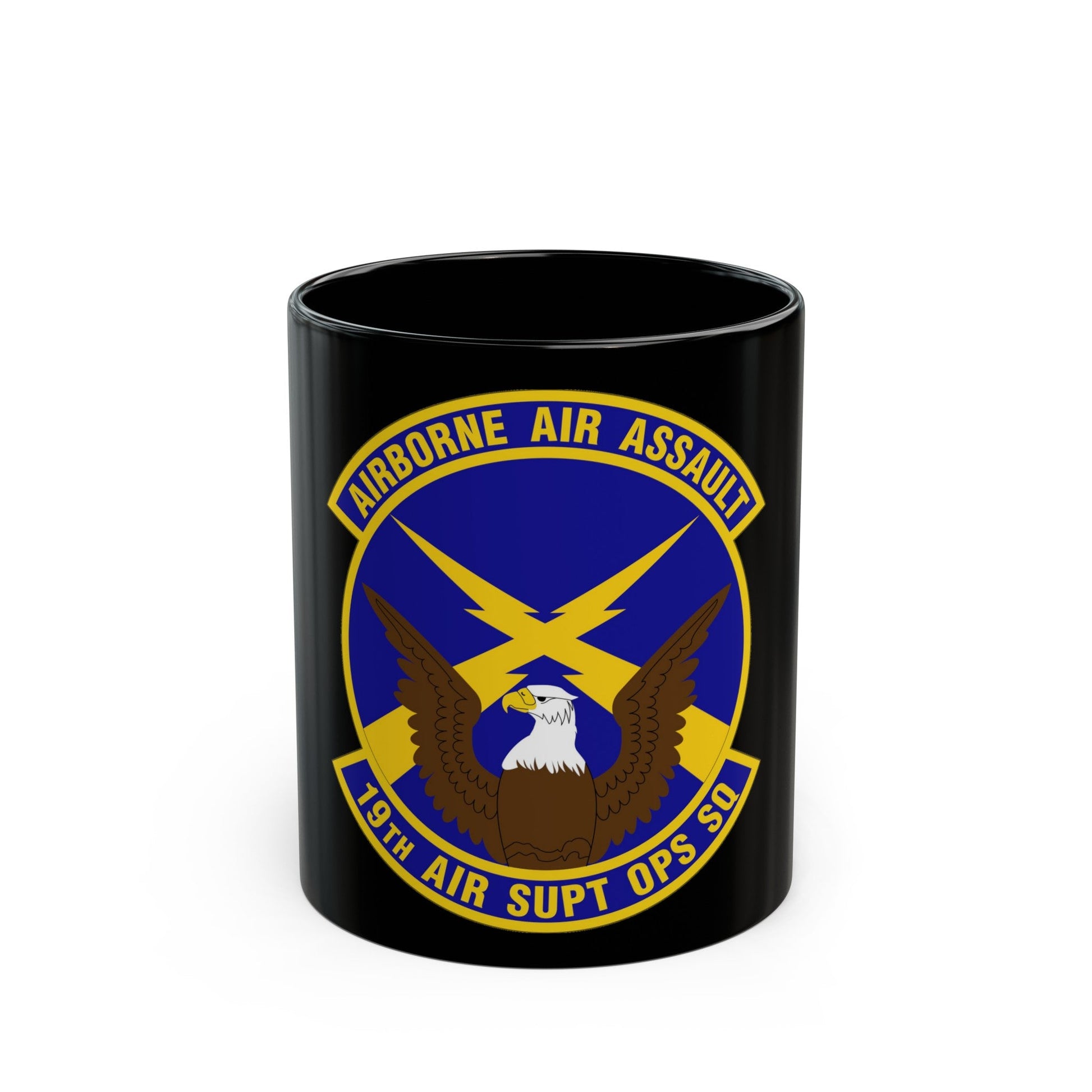 19 Air Support Operations Squadron ACC (U.S. Air Force) Black Coffee Mug-11oz-The Sticker Space