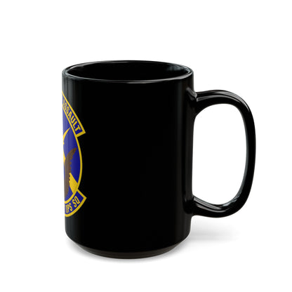 19 Air Support Operations Squadron ACC (U.S. Air Force) Black Coffee Mug-The Sticker Space