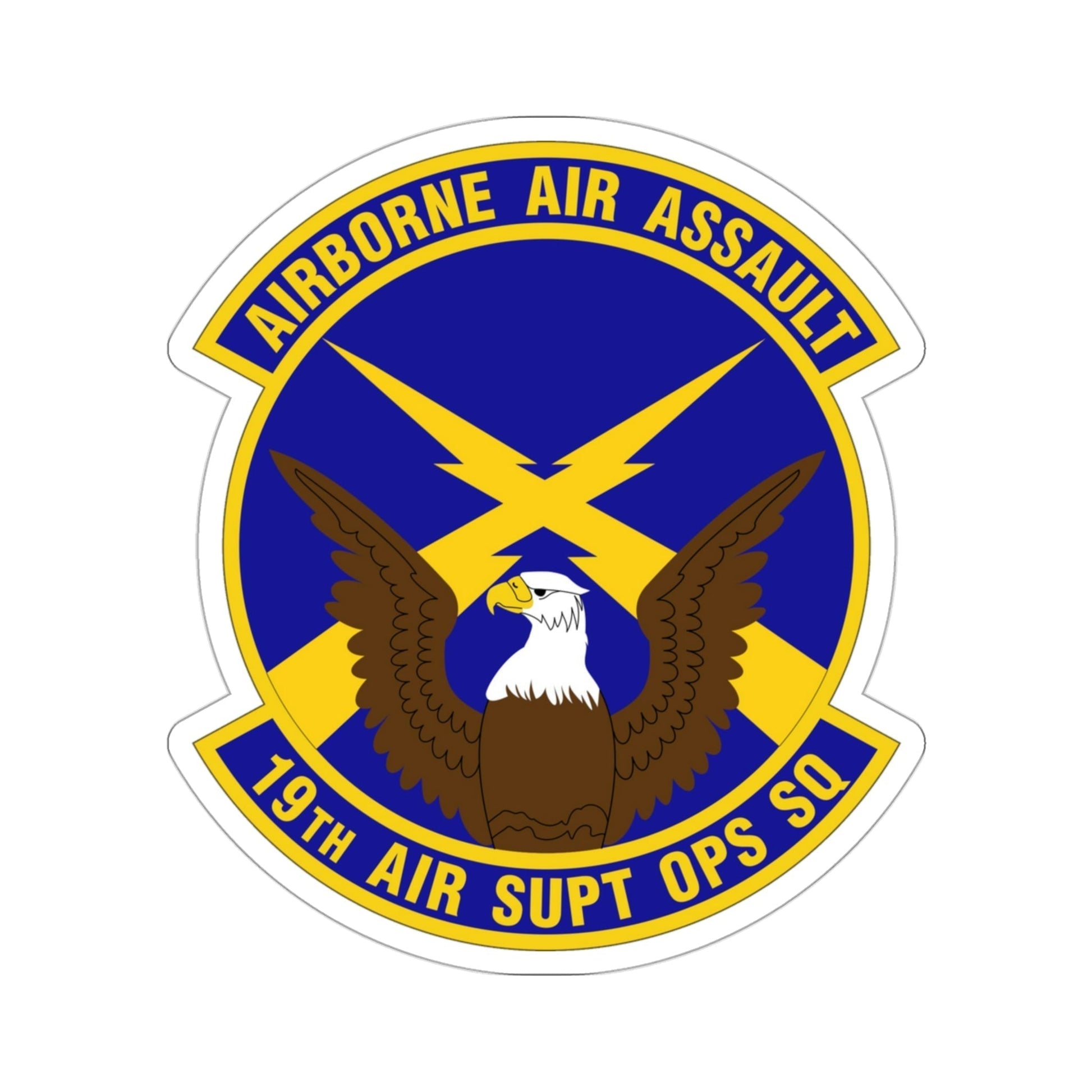 19 Air Support Operations Squadron ACC (U.S. Air Force) STICKER Vinyl Die-Cut Decal-3 Inch-The Sticker Space