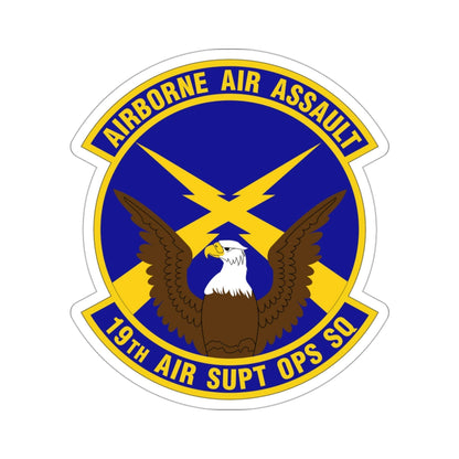 19 Air Support Operations Squadron ACC (U.S. Air Force) STICKER Vinyl Die-Cut Decal-3 Inch-The Sticker Space