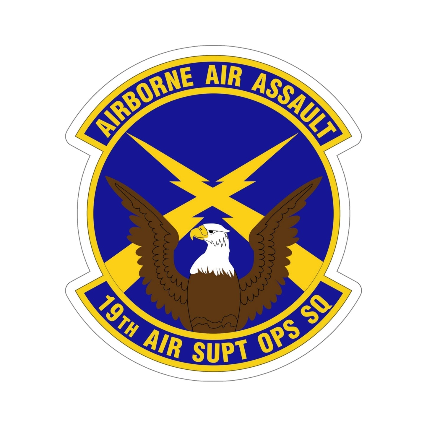 19 Air Support Operations Squadron ACC (U.S. Air Force) STICKER Vinyl Die-Cut Decal-6 Inch-The Sticker Space
