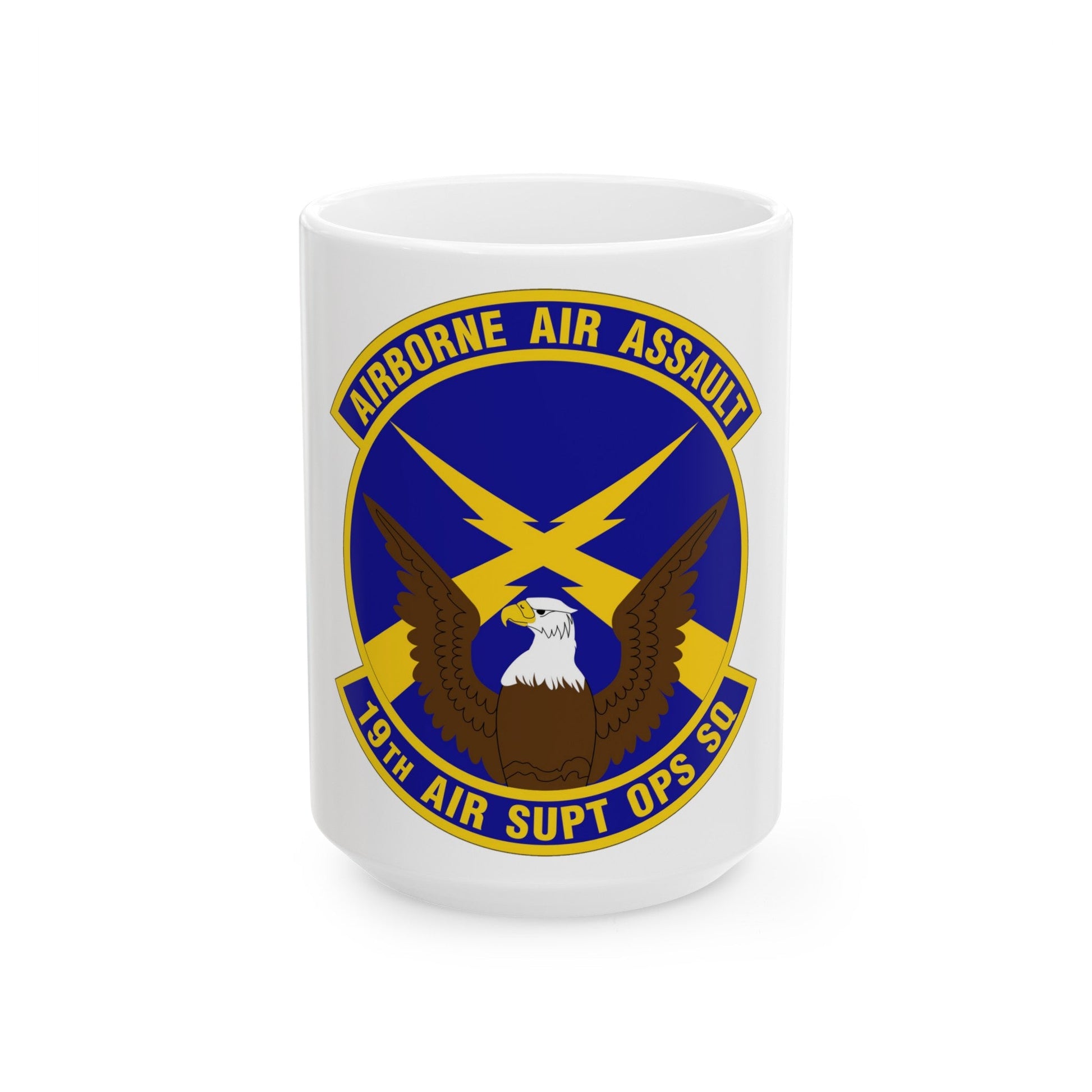 19 Air Support Operations Squadron ACC (U.S. Air Force) White Coffee Mug-15oz-The Sticker Space