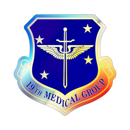 19 Medical Group AMC (U.S. Air Force) Holographic STICKER Die-Cut Vinyl Decal-3 Inch-The Sticker Space