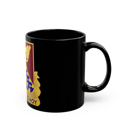 19 Transportation Battalion (U.S. Army) Black Coffee Mug-The Sticker Space