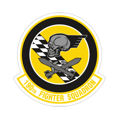 190 Fighter Squadron (U.S. Air Force) STICKER Vinyl Die-Cut Decal-2 Inch-The Sticker Space