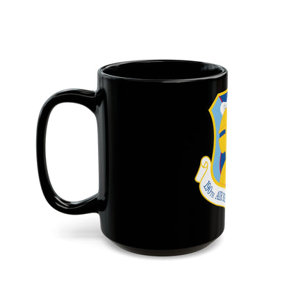 190th Air Refueling Wing (U.S. Air Force) Black Coffee Mug-The Sticker Space