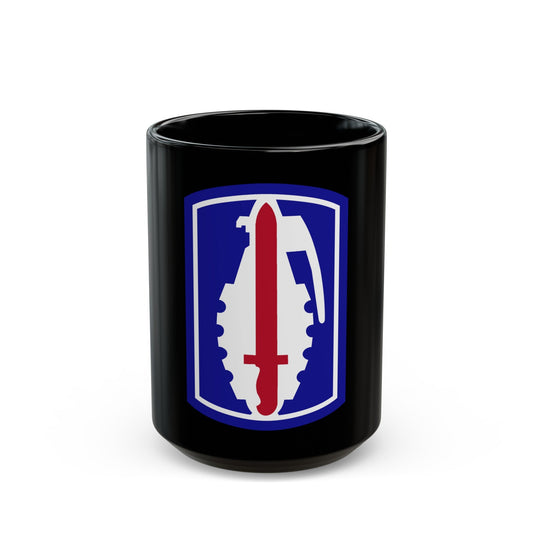 191ST INFANTRY BRIGADE (U.S. Army) Black Coffee Mug-15oz-The Sticker Space
