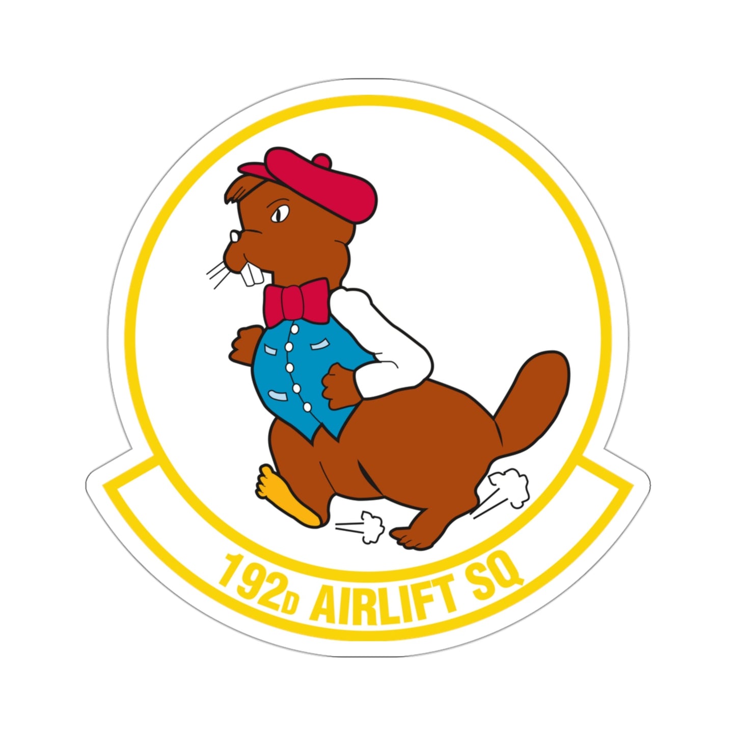 192 Airlift Squadron (U.S. Air Force) STICKER Vinyl Die-Cut Decal-3 Inch-The Sticker Space