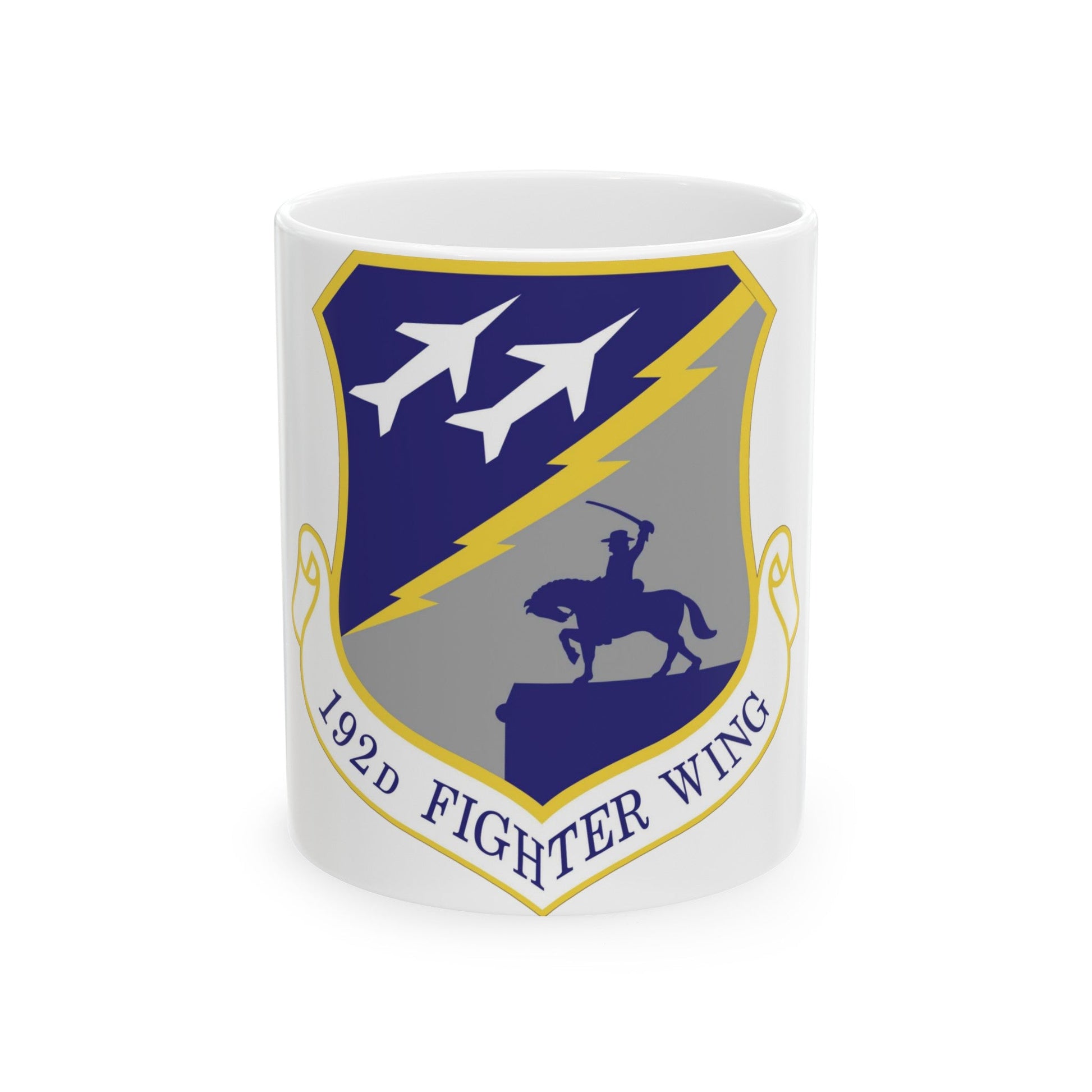 192nd Wing (U.S. Air Force) White Coffee Mug-11oz-The Sticker Space