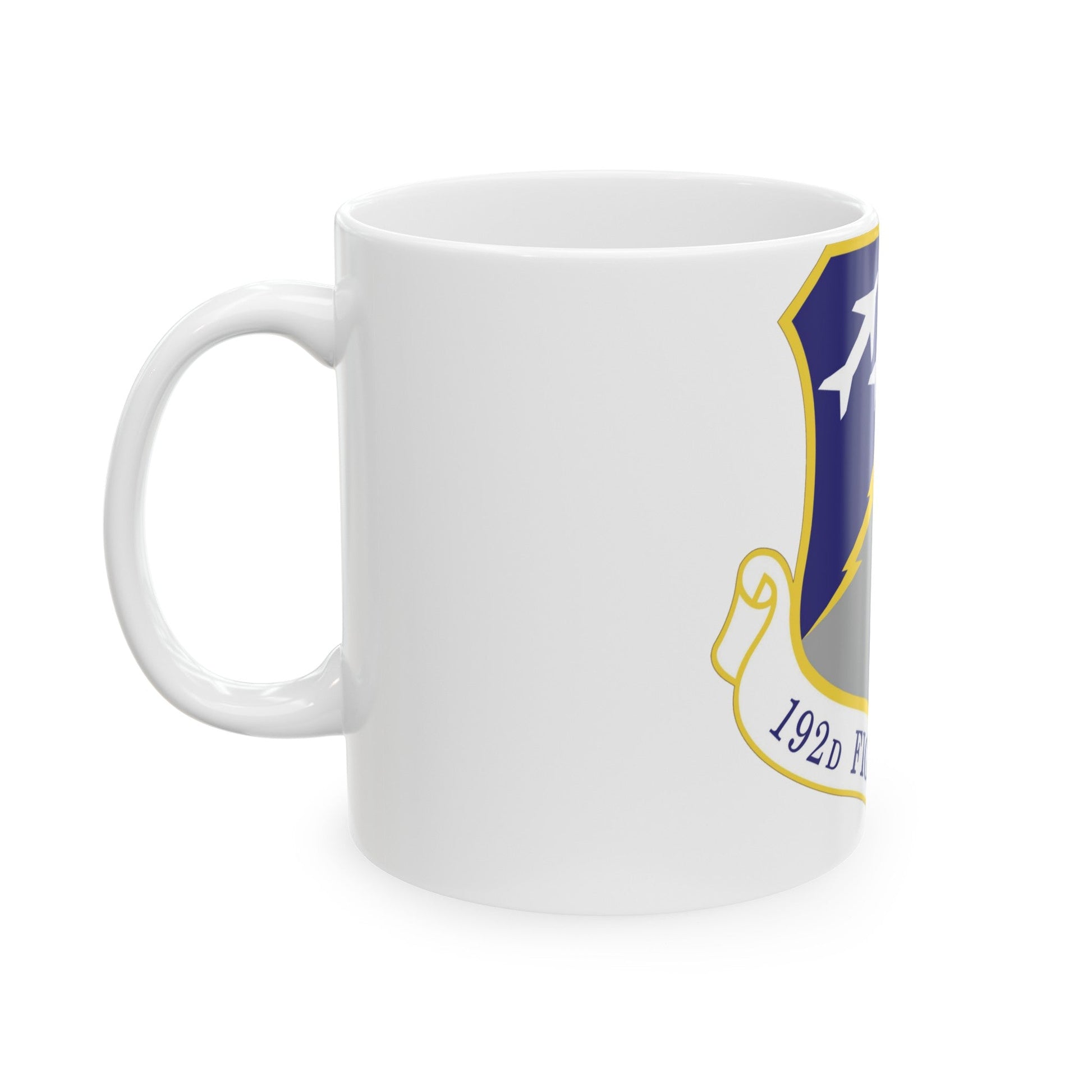 192nd Wing (U.S. Air Force) White Coffee Mug-The Sticker Space