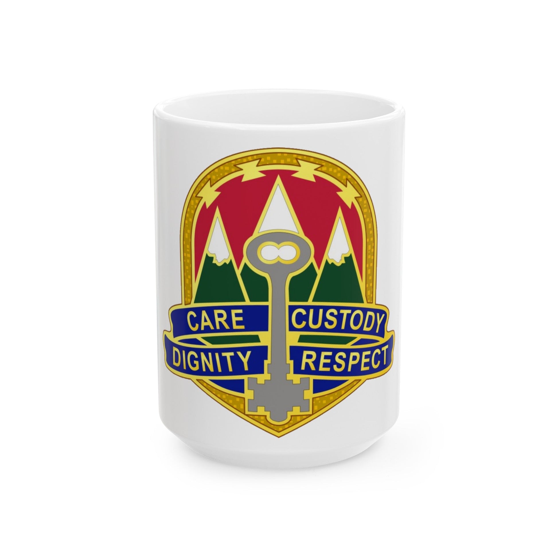 193 Military Police Battalion (U.S. Army) White Coffee Mug-15oz-The Sticker Space