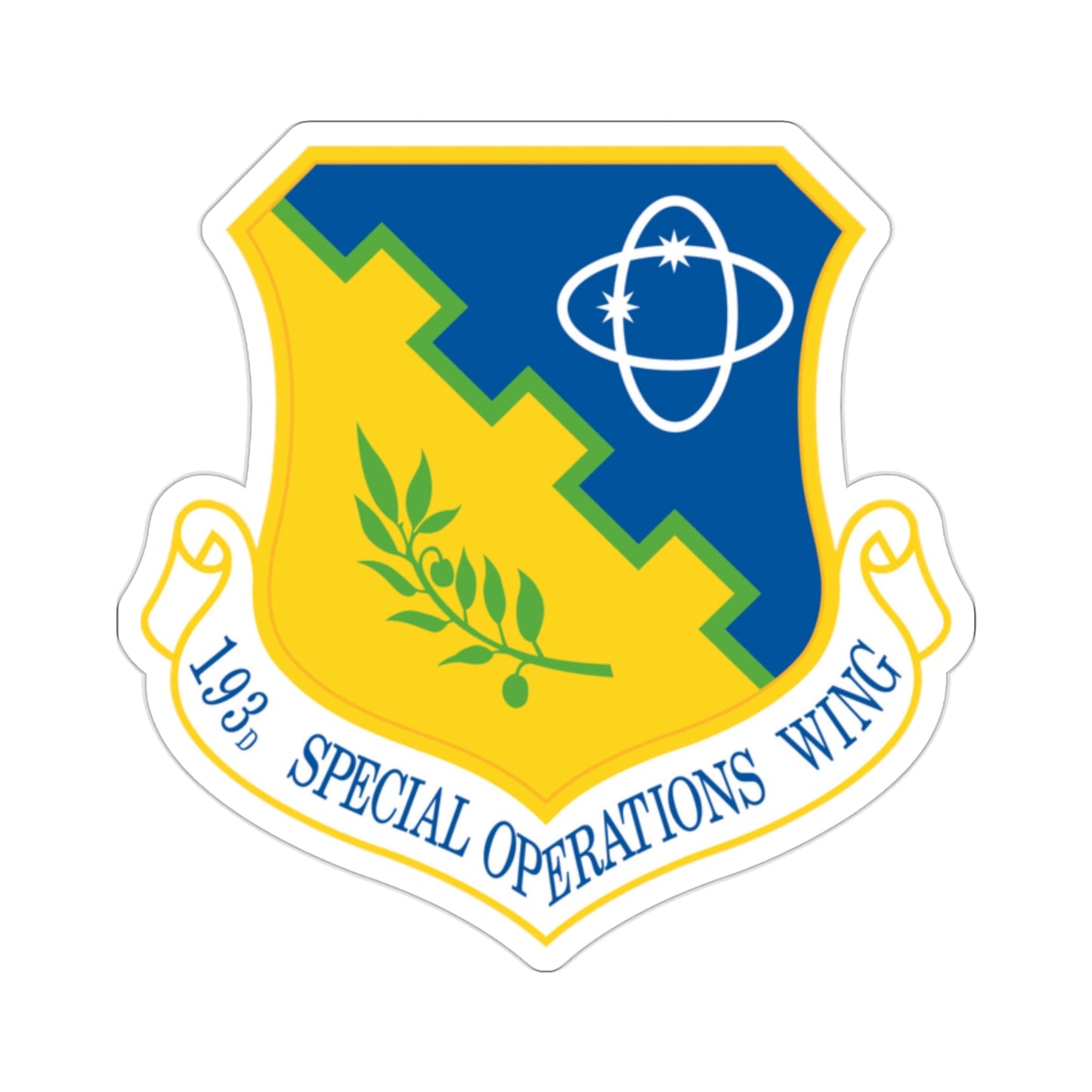 193rd Special Operations Wing (U.S. Air Force) STICKER Vinyl Die-Cut Decal-2 Inch-The Sticker Space