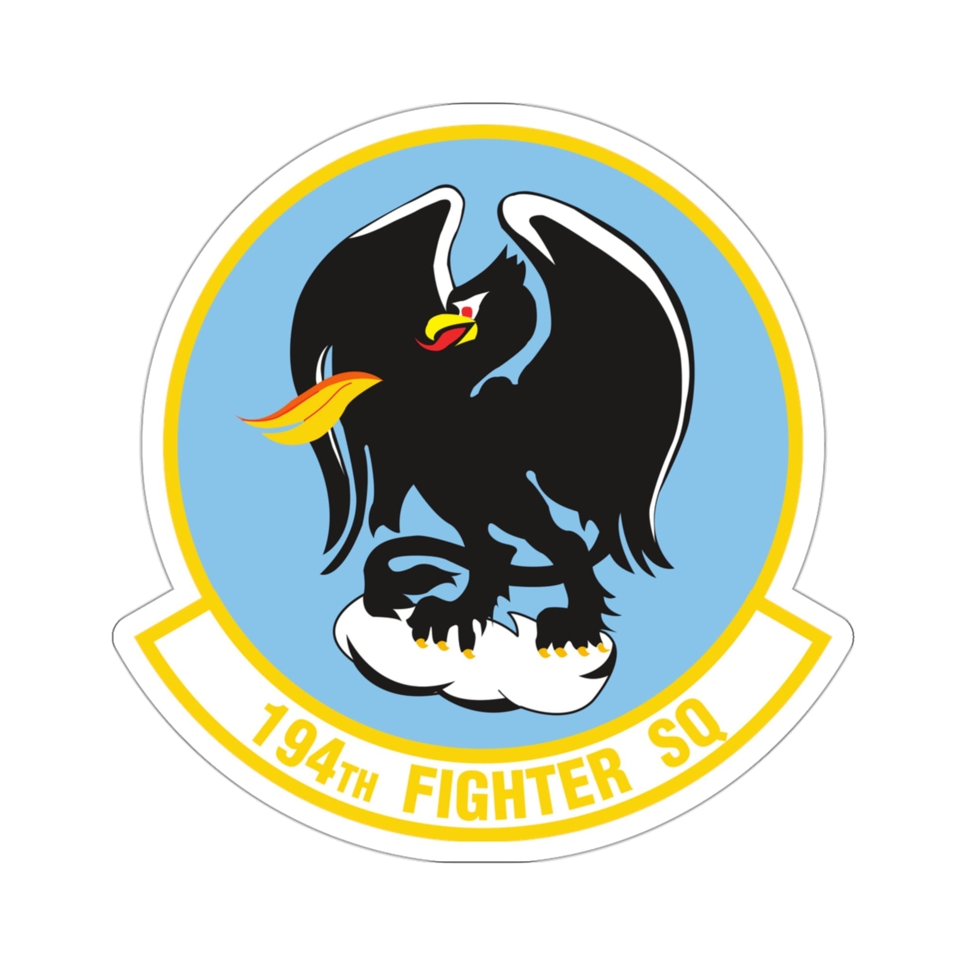 194 Fighter Squadron (U.S. Air Force) STICKER Vinyl Die-Cut Decal-3 Inch-The Sticker Space