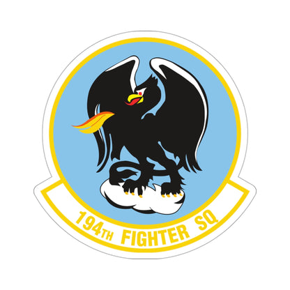 194 Fighter Squadron (U.S. Air Force) STICKER Vinyl Die-Cut Decal-3 Inch-The Sticker Space