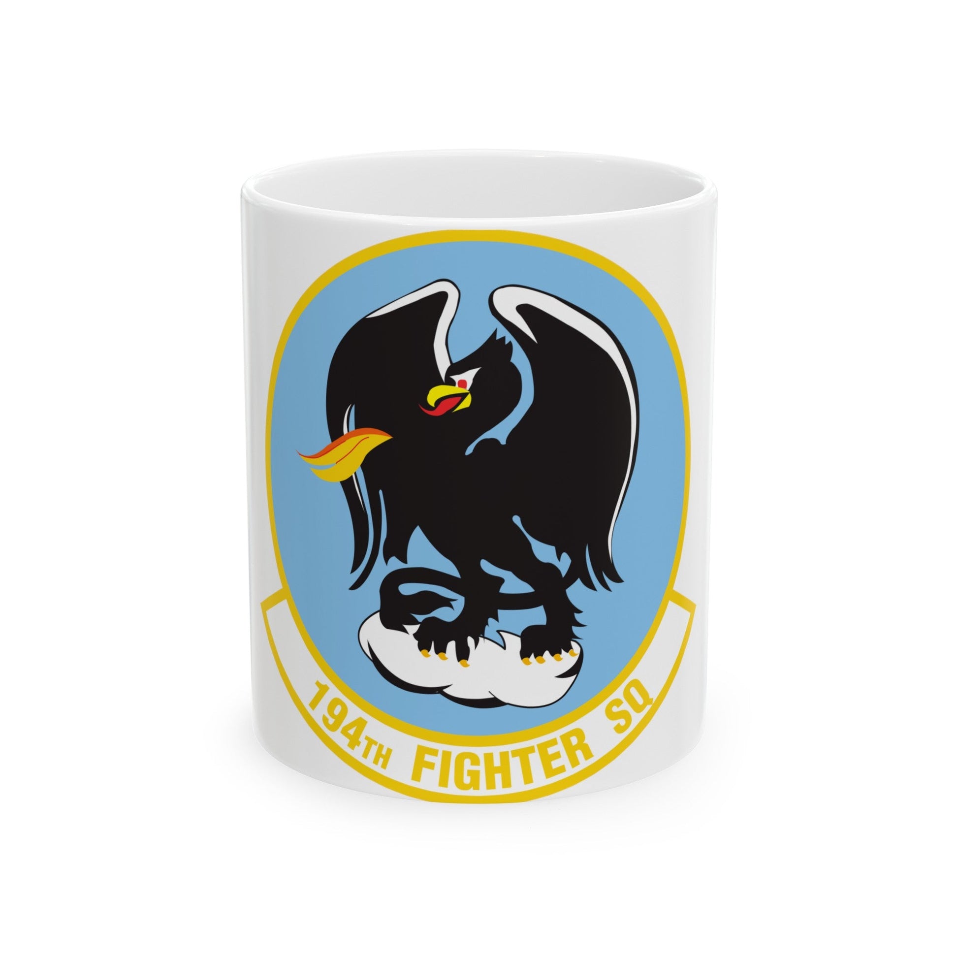 194 Fighter Squadron (U.S. Air Force) White Coffee Mug-11oz-The Sticker Space