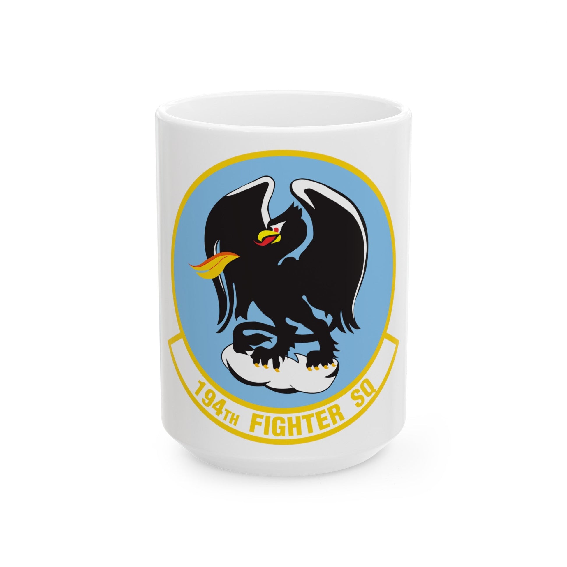 194 Fighter Squadron (U.S. Air Force) White Coffee Mug-15oz-The Sticker Space