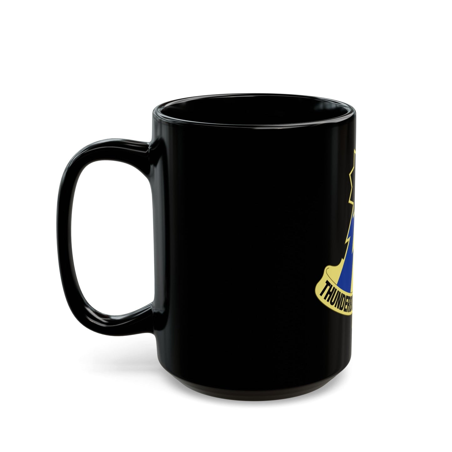 194th Armored Brigade (U.S. Army) Black Coffee Mug-The Sticker Space