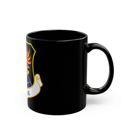 194th Wing (U.S. Air Force) Black Coffee Mug-The Sticker Space