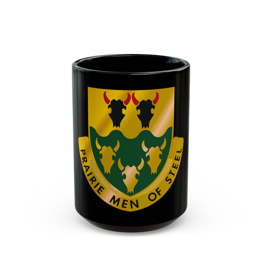 195 Armor Regiment (U.S. Army) Black Coffee Mug-15oz-The Sticker Space