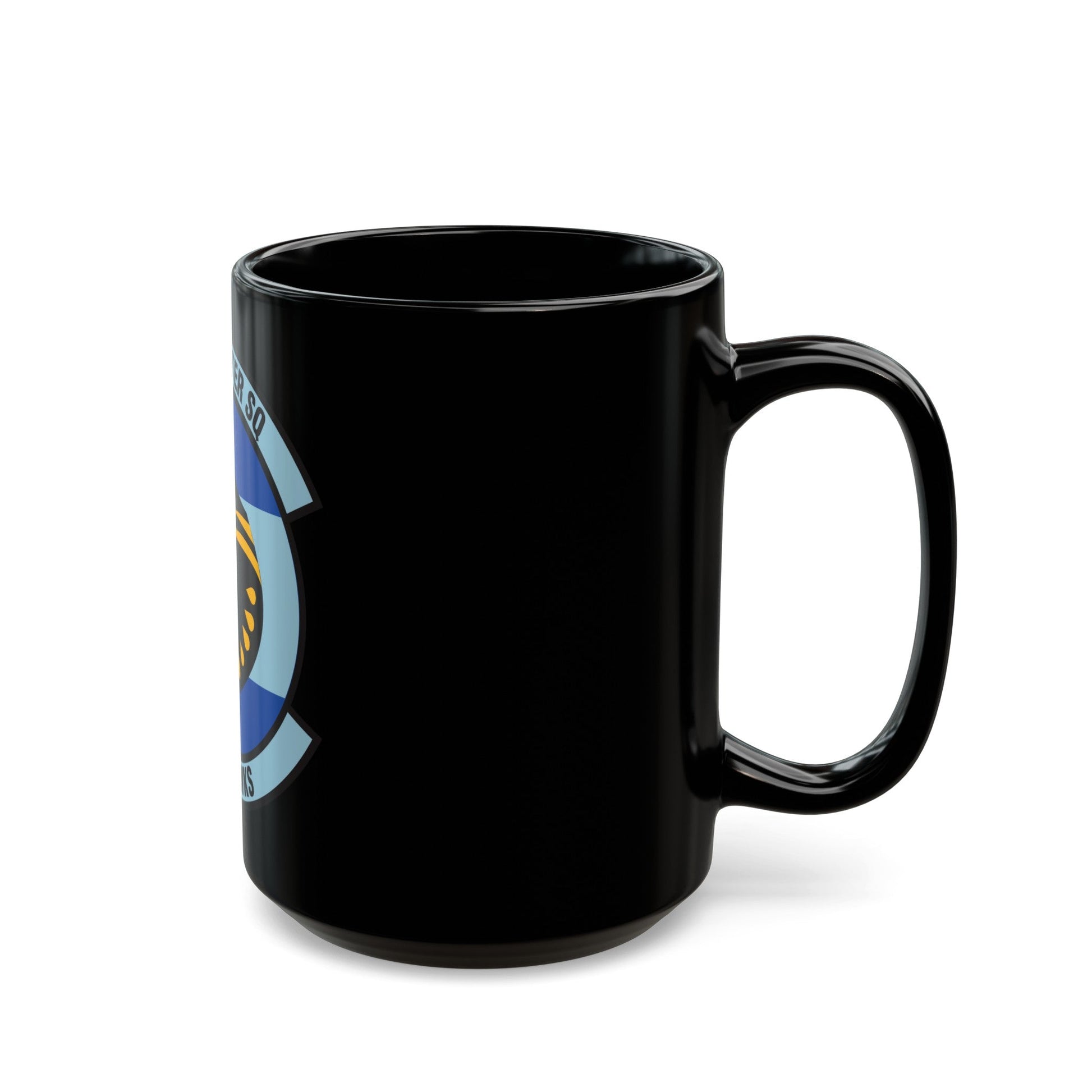 195 Fighter Squadron (U.S. Air Force) Black Coffee Mug-The Sticker Space