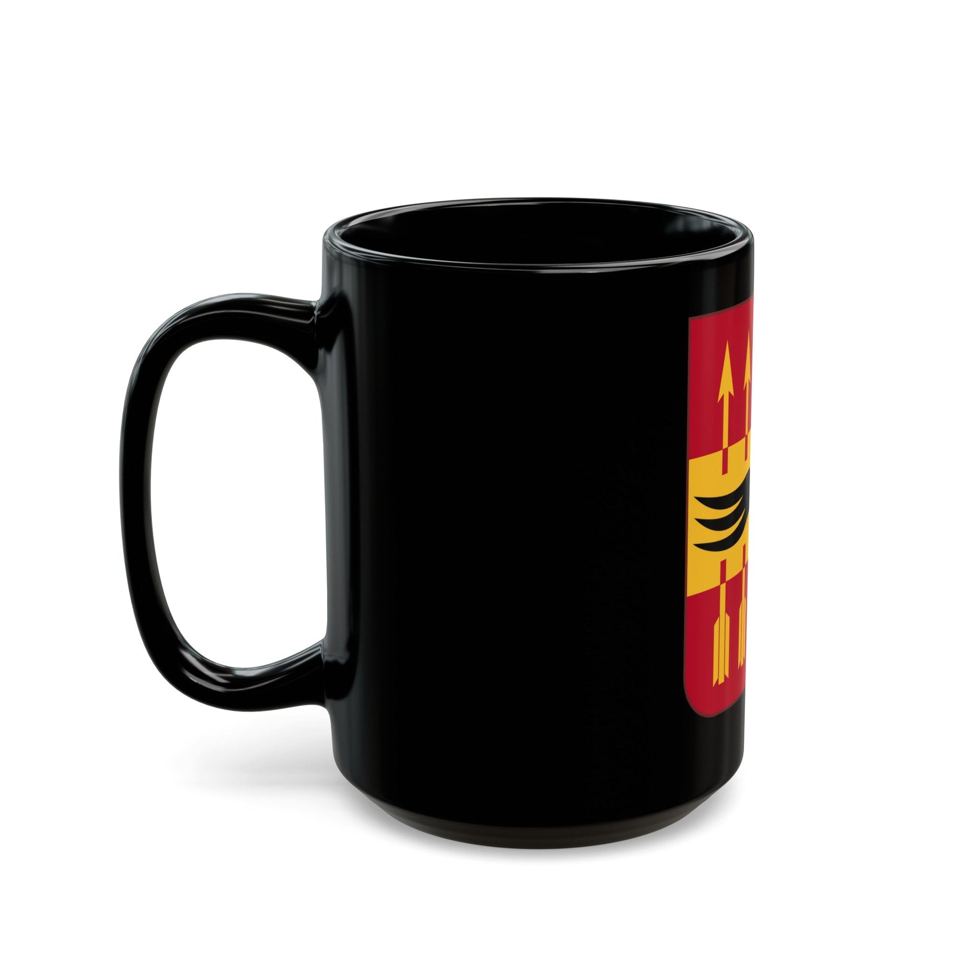 195th Antiaircraft Artillery Battalion v2 (U.S. Army) Black Coffee Mug-The Sticker Space