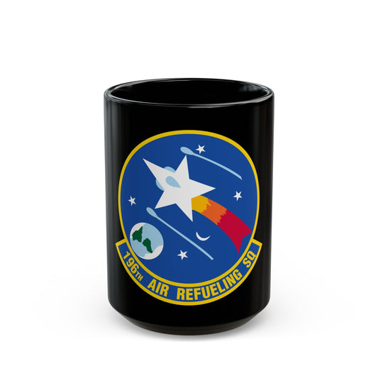 196 Air Refueling Squadron (U.S. Air Force) Black Coffee Mug-15oz-The Sticker Space