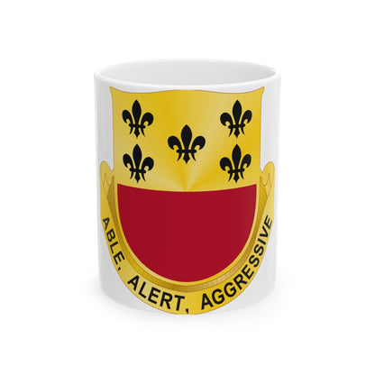 196 Armor Regiment (U.S. Army) White Coffee Mug-11oz-The Sticker Space