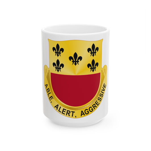 196 Armor Regiment (U.S. Army) White Coffee Mug