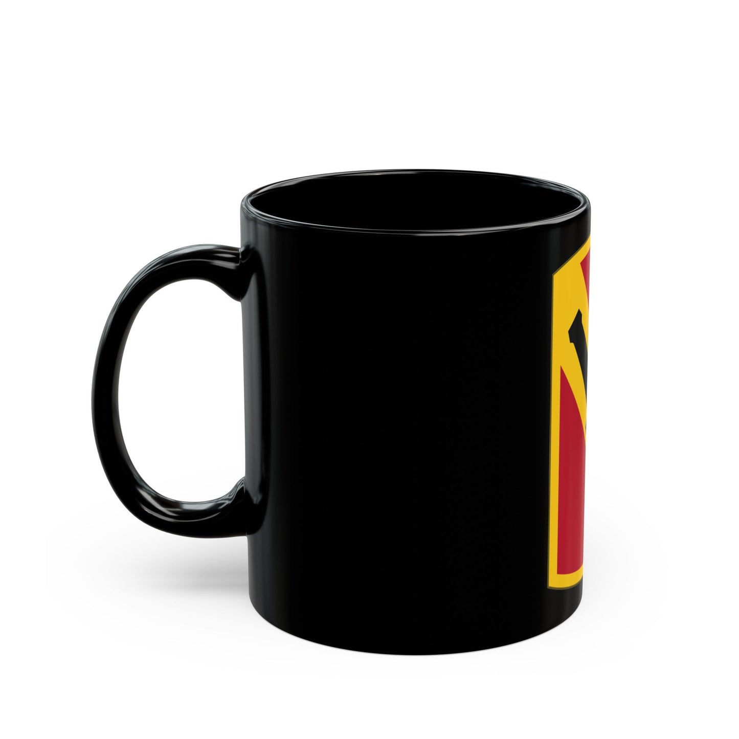 196 Field Artillery Brigade (U.S. Army) Black Coffee Mug-The Sticker Space
