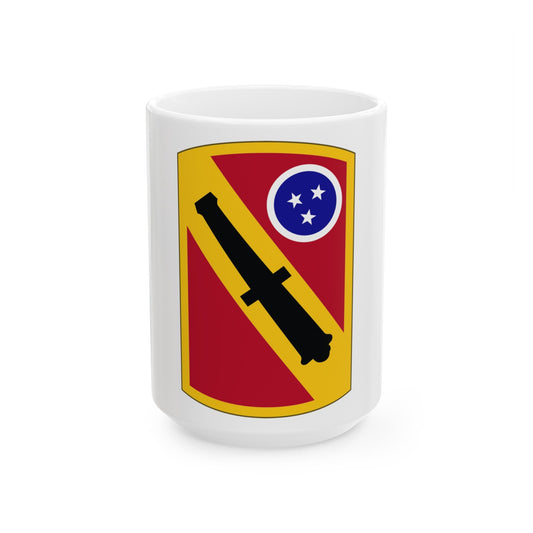 196 Field Artillery Brigade (U.S. Army) White Coffee Mug-15oz-The Sticker Space