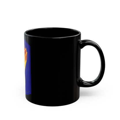196TH INFANTRY BRIGADE 2 (U.S. Army) Black Coffee Mug-The Sticker Space