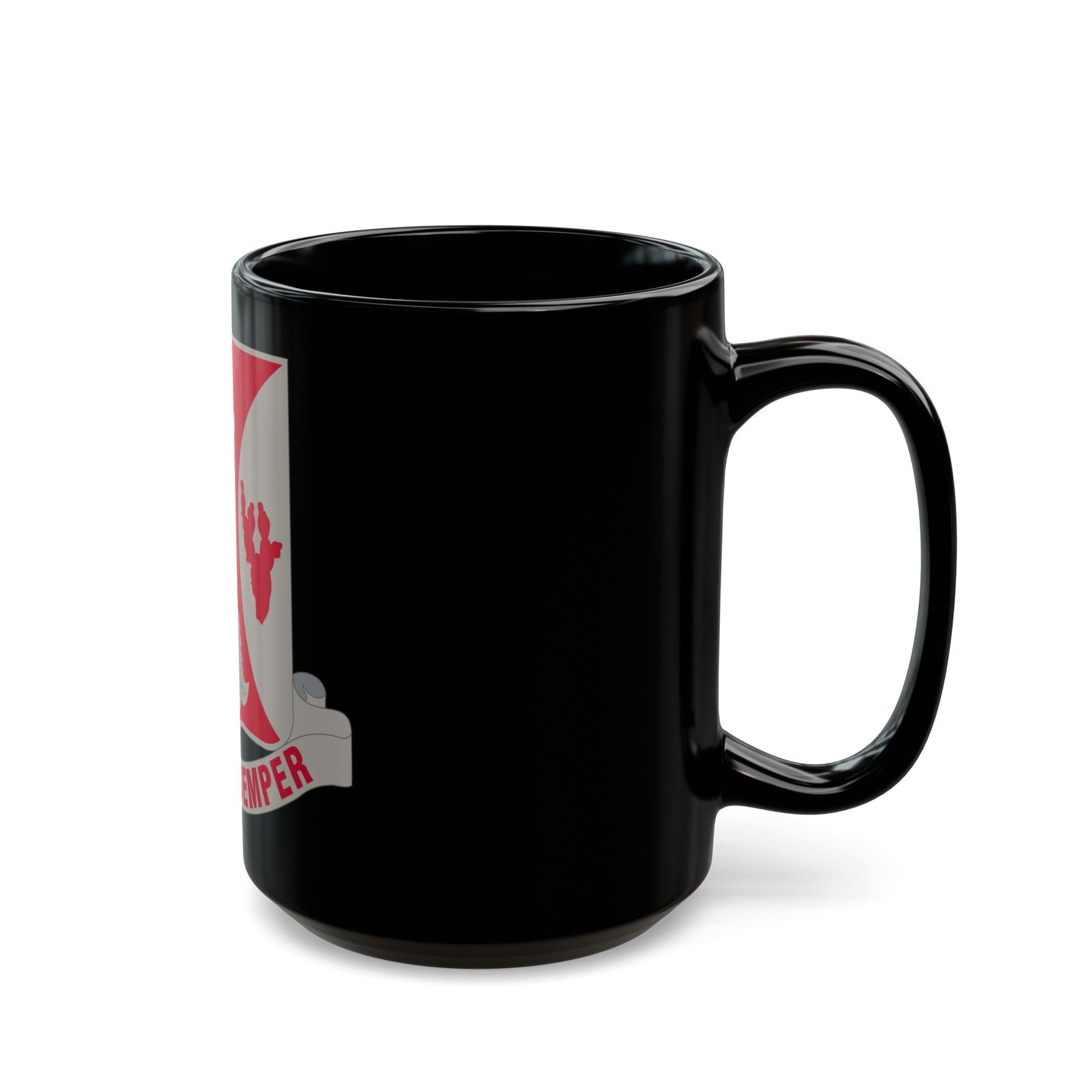 196th Infantry Regiment (U.S. Army) Black Coffee Mug-The Sticker Space