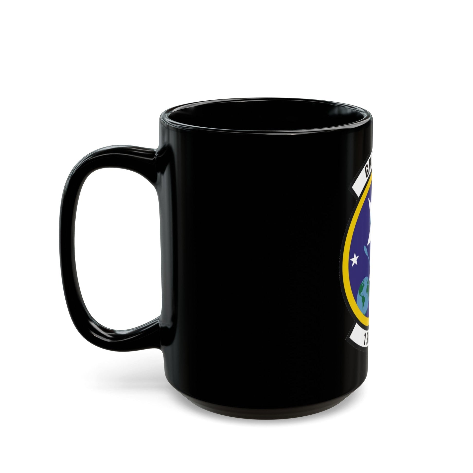 196th Reconnaissance Squadron (U.S. Air Force) Black Coffee Mug-The Sticker Space