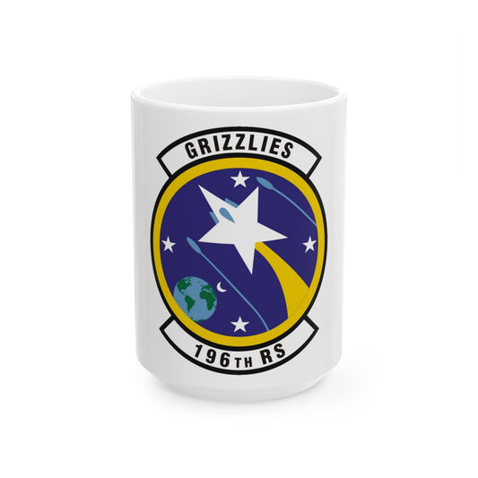 196th Reconnaissance Squadron (U.S. Air Force) White Coffee Mug